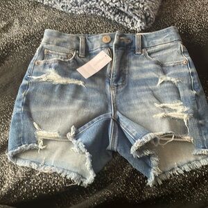 Brand new denim American Eagle shorts